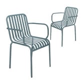 Skyward Outdoor Living Clifford Steel Outdoor Dining Chairs