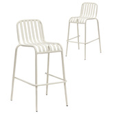 Skyward Outdoor Living 72cm Clifford Steel Outdoor Bar Stools