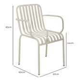 Skyward Outdoor Living 2 Seater Clifford Square Outdoor Bistro Set