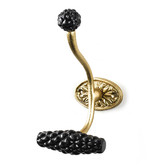 Do.Up Vintage Gold &amp; Glass Wall Hook