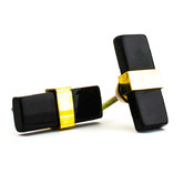 Do.Up Rectangle Resin &amp; Brass Pull