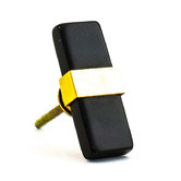 Do.Up Rectangle Resin &amp; Brass Pull