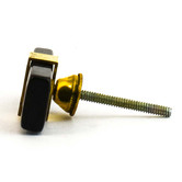 Do.Up Rectangle Resin &amp; Brass Pull
