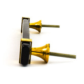 Do.Up Rectangle Resin &amp; Brass Handle