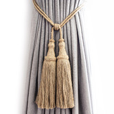 Do.Up Large Classic Jute Tassel Curtain Tieback