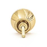 Do.Up Black Brass Eye Shell Knob