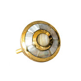 Do.Up Brass Eye Shell Knob