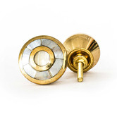 Do.Up Brass Eye Shell Knob