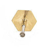 Do.Up Black Pearled Spliced Hex Knob