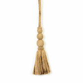 Do.Up Natural Triple Sphere Jute Curtain Tieback