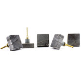 Do.Up Square Marble Cabinet Knob