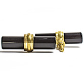 Do.Up Black Glass T-Bar Cabinet Pull