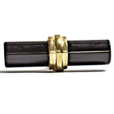 Do.Up Black Glass T-Bar Cabinet Pull