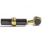 Do.Up Black Glass T-Bar Cabinet Pull