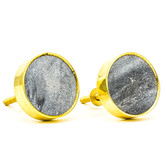 Do.Up Marble &amp; Brass Knob
