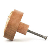Do.Up Rattan &amp; Beech Wood Cabinet Knob