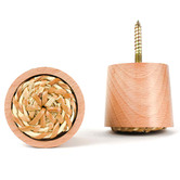 Do.Up Rattan &amp; Beech Wood Wall Hook