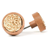 Do.Up Rattan &amp; Beech Wood Cabinet Knob