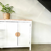 Do.Up Half Moon Beech Wood Cabinet Handle