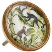 Do.Up Savanna Monkeys Mango Wood &amp; Acrylic Cabinet Knob
