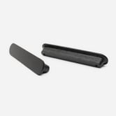 Do.Up Blyth 128mm Black Oak Wood Ellipse Cabinet Handle