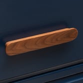 Do.Up Blyth 128mm Walnut Wood Ellipse Cabinet Handle