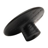 Do.Up Blyth Black Oak Wood Disc Cabinet Knob