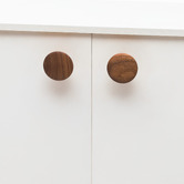 Do.Up Blyth Walnut Wood Disc Cabinet Knob