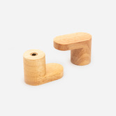 Do.Up Ravelle Rubberwood Wall Hook