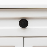 Do.Up Blyth Black Oak Wood Disc Cabinet Knob