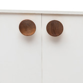 Do.Up Blyth Walnut Wood Concave Cabinet Knob