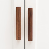 Do.Up Loch Walnut Wood Sleek Cabinet Handle