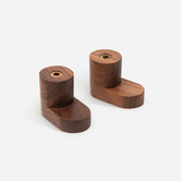 Do.Up Ravelle Walnut Wood Wall Hook