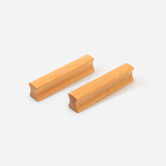 Do.Up Loch Beech Wood Sleek Cabinet Handle