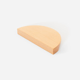 Do.Up Loch Beech Wood Half Moon Cabinet Handle