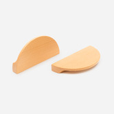 Do.Up Loch Beech Wood Half Moon Cabinet Handle