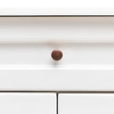Do.Up Loch Walnut Wood Cylinder Cabinet Knob