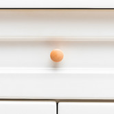 Do.Up Loch Beech Wood Cylinder Cabinet Knob