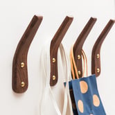 Do.Up Velisse Walnut Wood Wall Hook