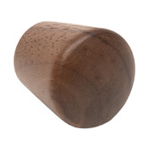 Do.Up Loch Walnut Wood Cylinder Cabinet Knob