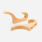 Do.Up Elvane Rubberwood Wall Hook