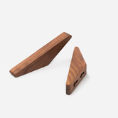 Do.Up Zirelle Walnut Wood Wall Hook