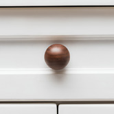 Do.Up Loch Walnut Wood Sphere Cabinet Knob