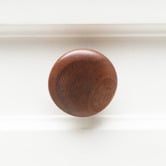 Do.Up Loch Walnut Wood Round Cabinet Knob