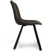 Keys Road Designs Sandra Faux Leather Dining Chairs