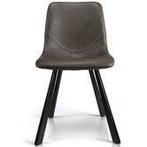 Keys Road Designs Sandra Faux Leather Dining Chairs