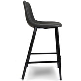 Keys Road Designs 65cm Sandra Faux Leather Barstools