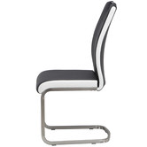 Keys Road Designs Edison Faux Leather Dining Chairs