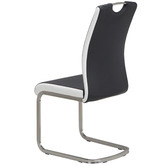 Keys Road Designs Edison Faux Leather Dining Chairs
