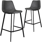Keys Road Designs 65cm Sandra Faux Leather Barstools